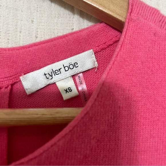 Tyler Boë Pink Cashmere Blend Sweater Dress XS - Picture 5 of 5